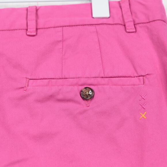 SCOTCH & SODA Stuart 9" Chino Shorts Organic Cotton Preppy Golf Pink Mens Sz 34 - Picture 5 of 11